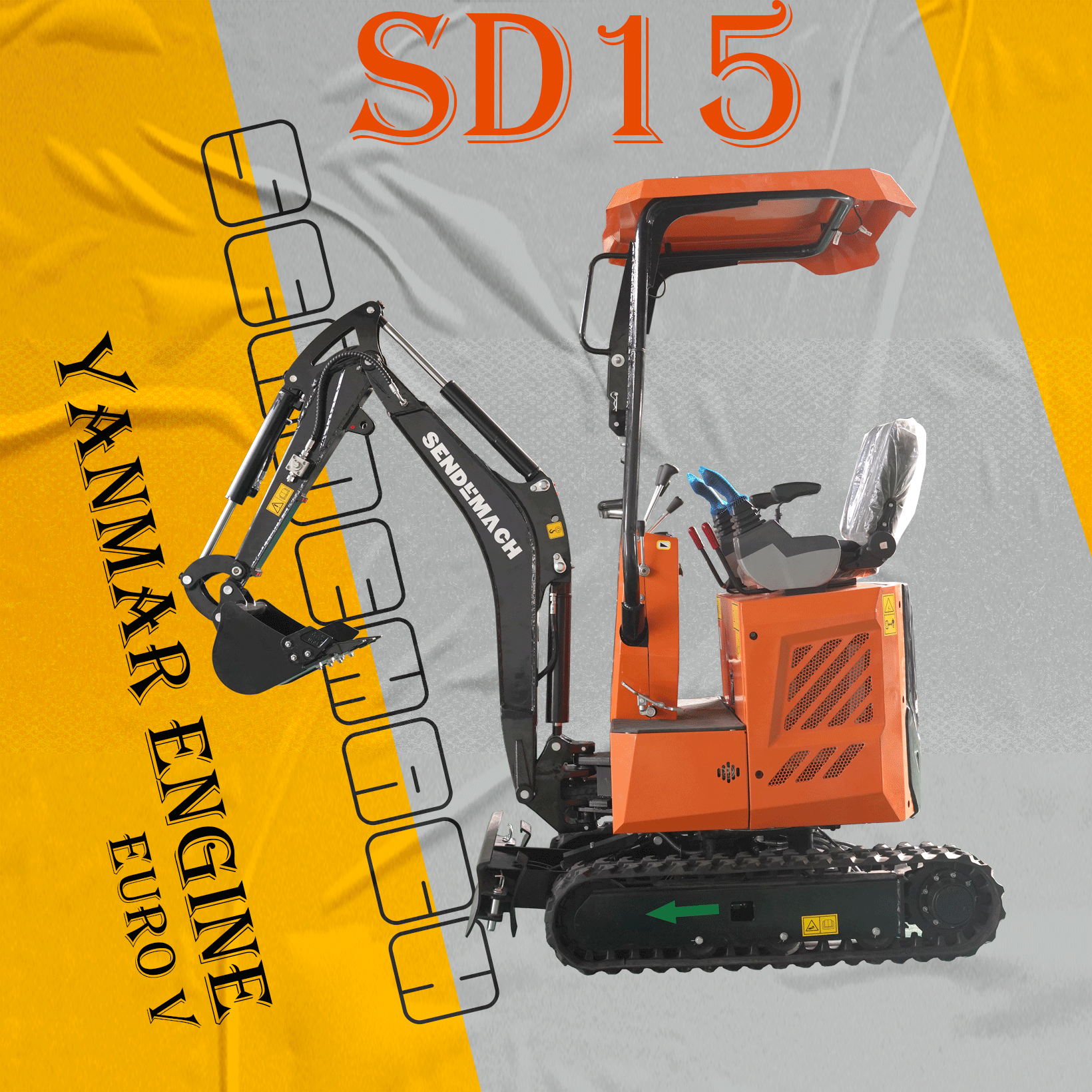 SENDEMACH Mini Excavators (1–4