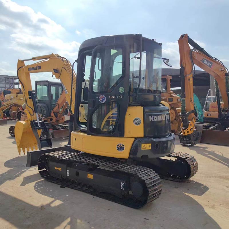 Japan-made used Komatsu PC55 mini excavator