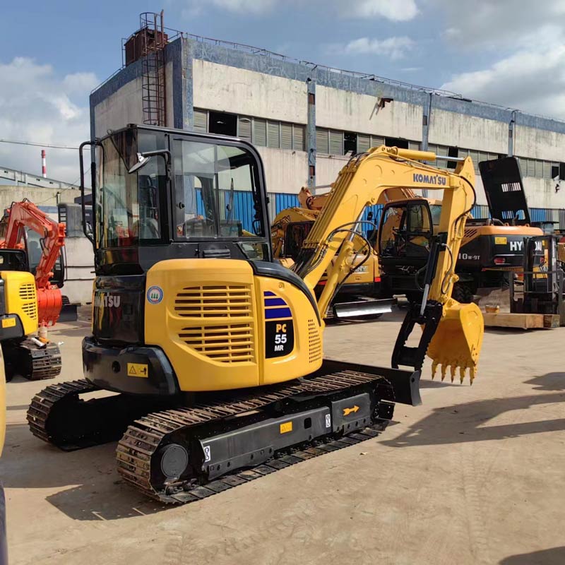 Japan-made used Komatsu PC55 m