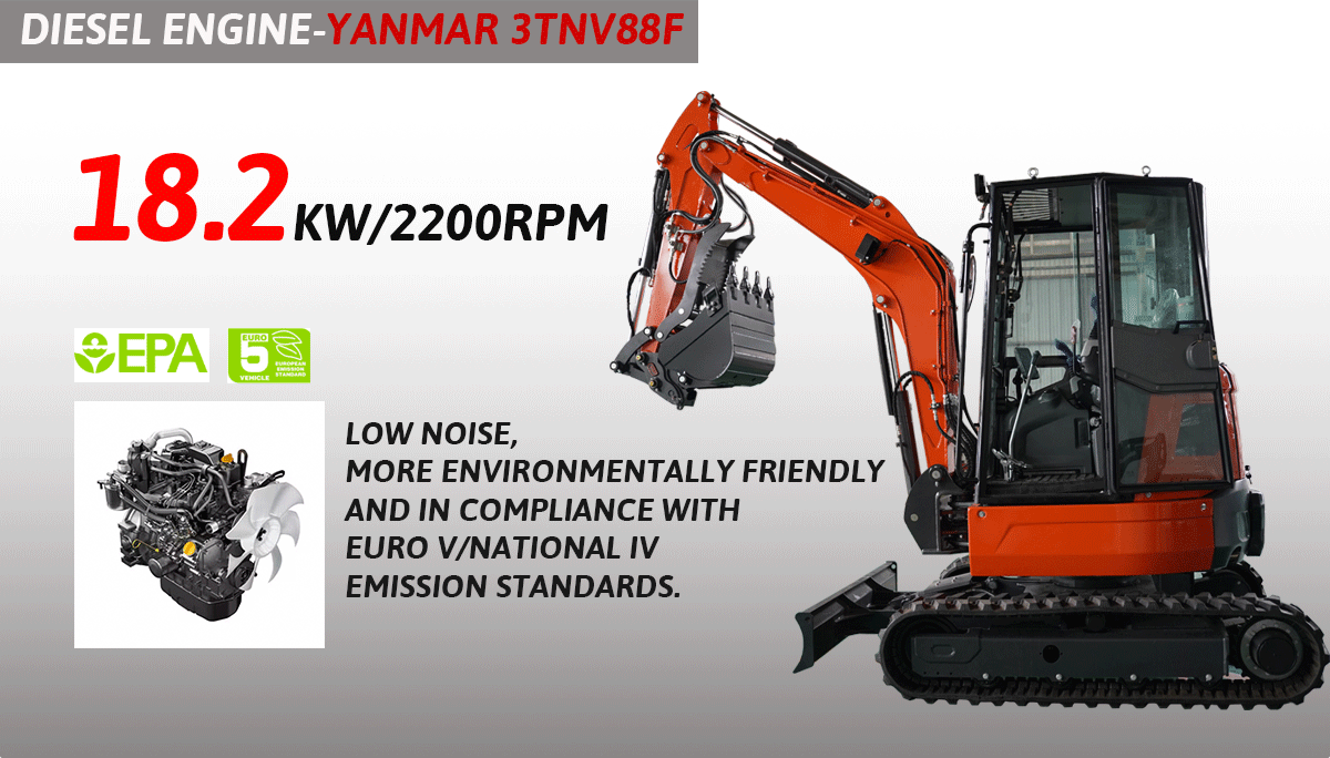 SD40 mini excavator SD40 mini excavator